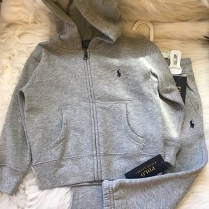 Ralph Lauren Matching Sets - Ralph Lauren Gray jogging suit Ralph Lauren Matching Sets - Ralph Lauren Gray jogging suit